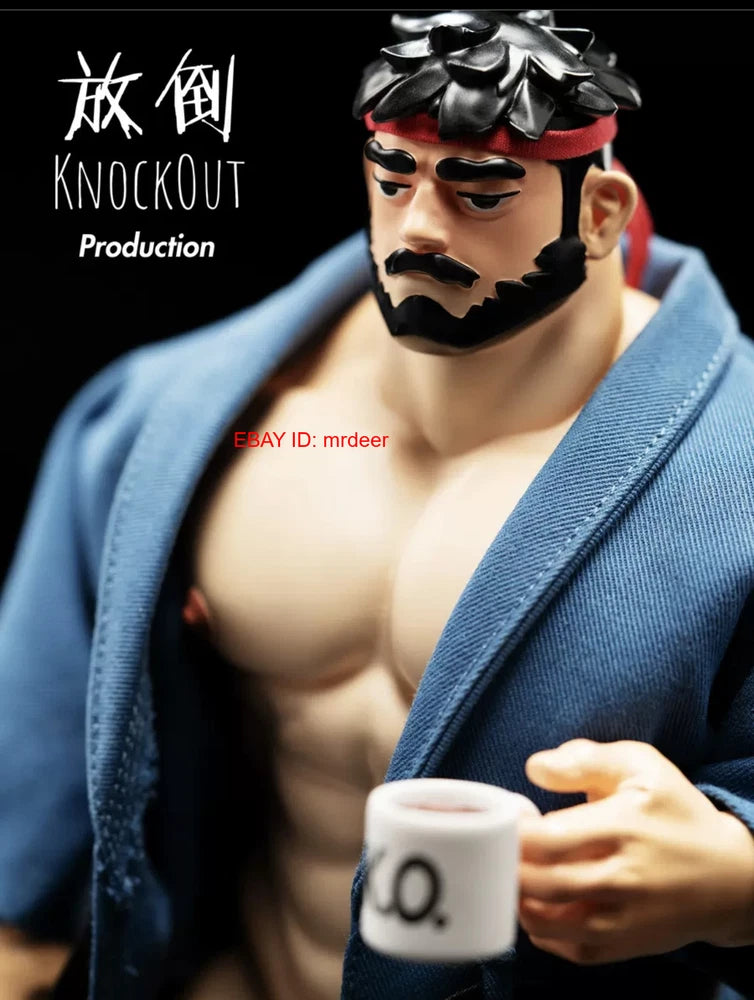 Knockout Ryu 1/6 Muscle Toys Action Figures Model Toys Collect In Stock Model