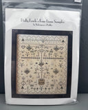 Shakespeare's Peddler Dolly Fowle's Four Lions Sampler Counted Cross Stitch KIT Model