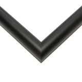 27x9 Frame Black Real Wood Picture Frame Width 1.25 inches | Interior Frame Dept Model
