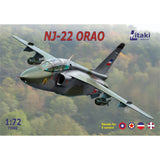Soko NJ-22 ORAO Two Seat Atack Aircraft Scale 1:72 Litaki72002 Plastic Model Kit Model