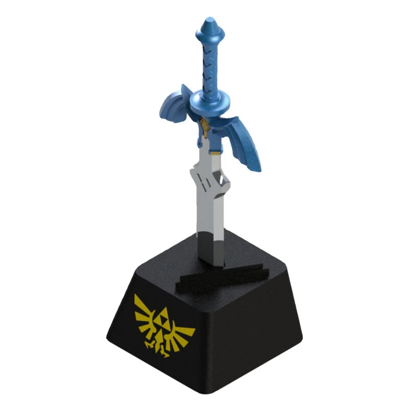 The Legend of Zelda Master Sword Keycap Aluminum Alloy For Cherry MX Keyboard Model