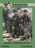 1/35 German Waffen Ardennes Pair No.2 WARRIORS #35026 Resin Model Kits Model