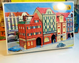 POLA N Scale (3x) Town House Buildings Shops #B-297 New Sealed Kit Model