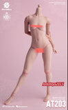 Worldbox AT203 1:6 Pale Skin Female Figure Body Hands Foot Accessory Doll Model