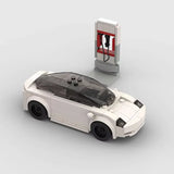 MOC Car Tesla Model 3 Building Block Model Kit Toy Gift 185 Pcs Model