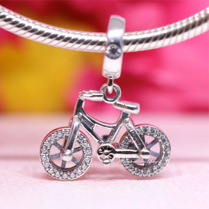 Pandora Charm ¨C Bicycle CZ Dangle Sterling Silver ALE S925 797858CZ Charms