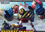One Piece General Franky Best Mecha Collection Model Kit Bandai made in Japan Model