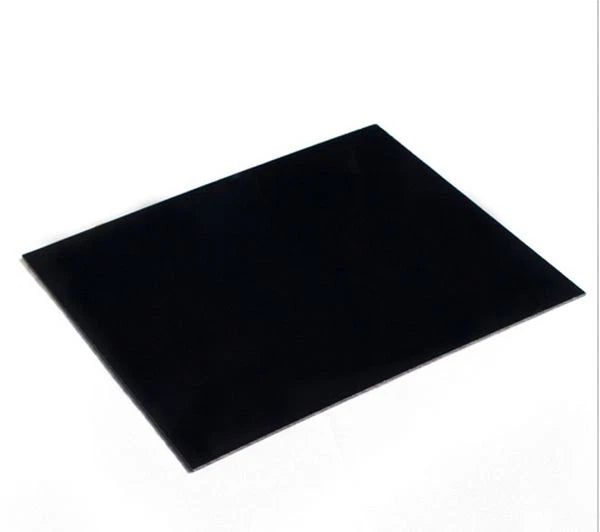 25x30cm  Acrylic Reflective Reflection Black Board Display Platform for Photo Model