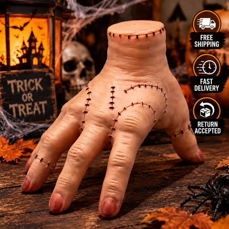 Halloween Horror Props Broken Severed Hand Toy Figurine Desktop Decor Party US Model