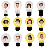 60PCS VBS 2026 Light Bulb Theme Cutouts Religious Light Bulb Bulletin Board D... Model
