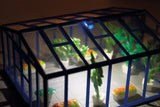 HO Scale Buildings - 38634 - H0 Greenhouse with LED lighting - Kit Model