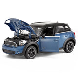 1/24 Mini Cooper S Countryman 2016 Model Car Diecast Vehicle Collection Blue Model
