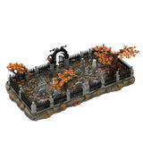 Medieval Haunted Cemetery 2025 Bricks MOC-118177 Building Blocks Toys Kit Model