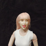 1/6 Scale Female tongue out Expression Head Model for 12'' PH TBL figure toys Model