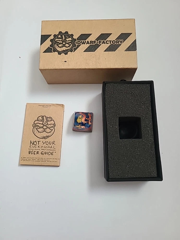 Dwarf Factory Artisan Keycap Keyboard Key Model