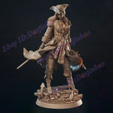 Female Pirate Hunter 1/8 1/6 1/4 1/3 3D Print Model Kit Unpainted Unassembled Model