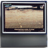 EDUARD 8801 1/48 PERFORATED STEEL PLATES MODEL DISPLAY BASE Model