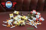 1/6 Scale Cigarette Pack Set Paper Model For 12" Action Figure hot toys Model