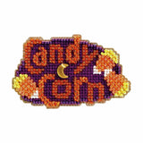 Candy Corn Halloween Cross Stitch Kit Mill Hill 2011 Autumn Harvest Model