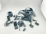 1:16 Fiat Dragster Kit (easy Build) Model