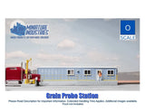 O Scale Grain Probe Station Kit for Grain Elevator Structures 1:48 Model