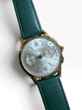 Bennore Chronograph Suisse 34mm Landeron 248 On Di-Modell Band Clean Runs Great! Model