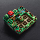 S-CRAFT Verdant Patch Artisan Tray + POKEMON CENTER KEYCAP Model