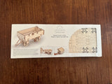 UGEARS Model Tractor's Trailer Kit | 3D Wooden Puzzle | Mechanical Model - NEW Model