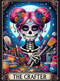 DIY Skull Diamond Art Kits for Adults, Diamond Painting Kits for Beginners | 5D Model
