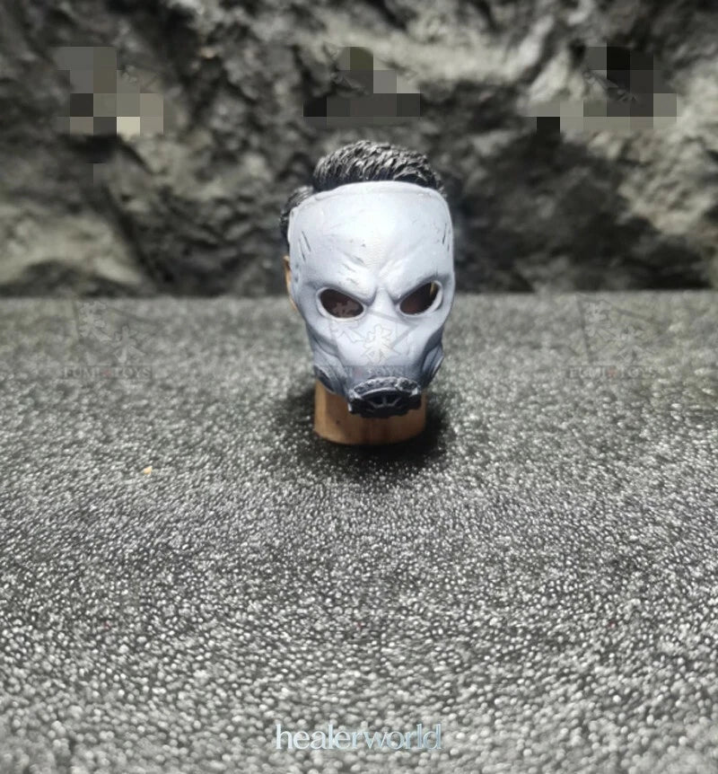 Soldier White DIY Mask 1/6 Model Fit For 12" Action Figure Accessories Model