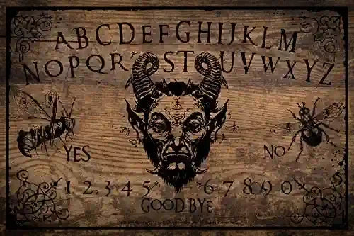 Vintage Ouija Board Photo 1235 Oddleys Strange & Bizarre Model
