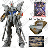 for MG 1/100 Strike Freedom Recast Fortune Meow Studio Dress up Kit+DRAGOON Part Model