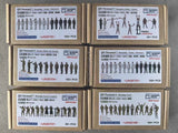 BUNKER 1/350 WWII IJN Navy Warship Crew Figure Set 3D Print - Multi Variations Model