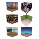 1:12 Backdrop Scene Model  Collection Background Photo Board Simulation Model