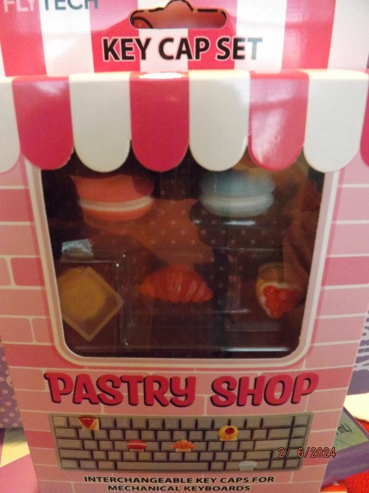 Pastry Shop Interchangeable Keyboard Key Caps--Brand New Model