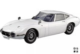 Snap Kit 1/32 2000GT Pegasus White Classic Snap Fit Kit Plastic Model Kit Japan Model