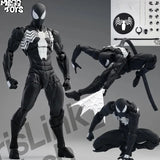 In-stock CT Mess Toys Spiderman Action Figure Spider Man Symbiote Suit Figurine Model