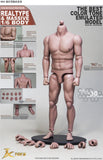 JXtoys 1/6 Asia Strong Man Action Figure Body Flexible Model Model
