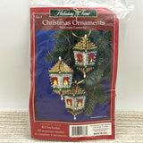 Sulyn Holiday Time Victorian Lanterns Bead & Sequin Christmas Ornament Kit 111-A Model