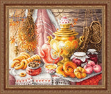 New Magic Needle Cross Stitch Kit Tea Time 50-09 Model