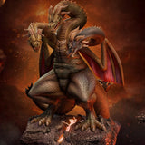 1/24 Scale 3 Head Dragon Hydra NSFW FUTA  Fantasy Monster Resin Model Kit Unpain Model