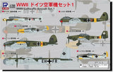 PIT-ROAD 1/700 SKY WAVE SERIES WWII Luftwaffe Aircraft Set 1 Model Kit S68 Model
