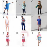 1/64 1/43 1/18 Naughty Kids Girl &Boy Miniature Scene Diorama Figure For Car Toy Model