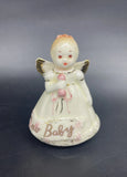 Vtg Josef Originals Birthday Girls Angel New Baby  Figurine Model