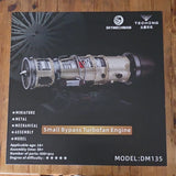 Teching DM135 Small Bypass Turbofan Engine Metal Mechanical Model Kit 16+ Model