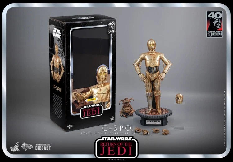 Hot Toys MMS701D56 Star Wars C-3PO 12in 1/6 Action Figure Collectible Model Gift Model