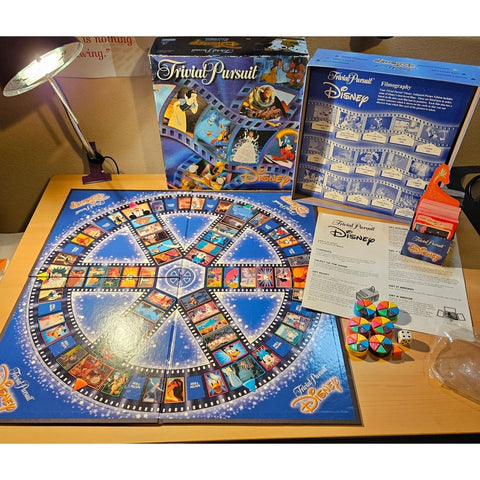 Parker Brothers Trivial Pursuit Disney The Animated Picture Edition Board Game Model