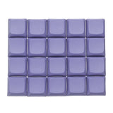 20Pcs PBT Keycap Set Mechanical Numeric Keypads for Keyboard, Purple Model