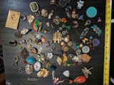 Charms And Brooches Lot Charms