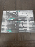 Slate, White, Green Replacement Keycaps In Plastic Trays, New Model